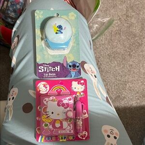 Disney Stitch Blue and Purple Lip Balm